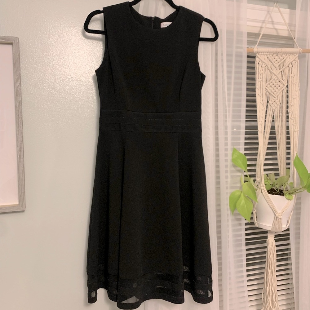 CALVIN KLEIN LITTLE BLACK DRESS - SIZE 4